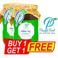 Panash Food Mustard Honey (Sorisha Modhu) - 500 gm (BUY 1 GET 1 FREE) - Rokomari